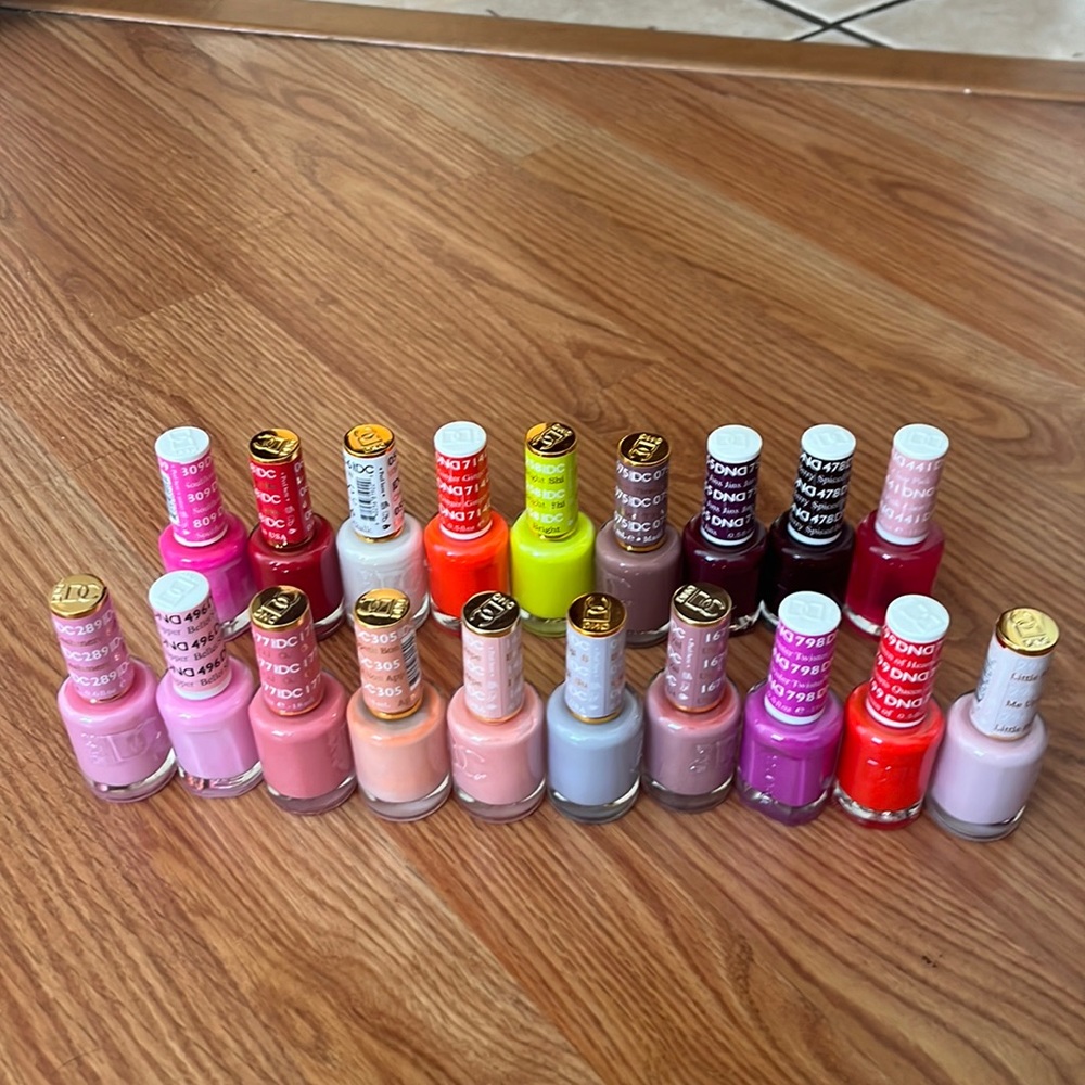 Never used DND and DC Nail Polish